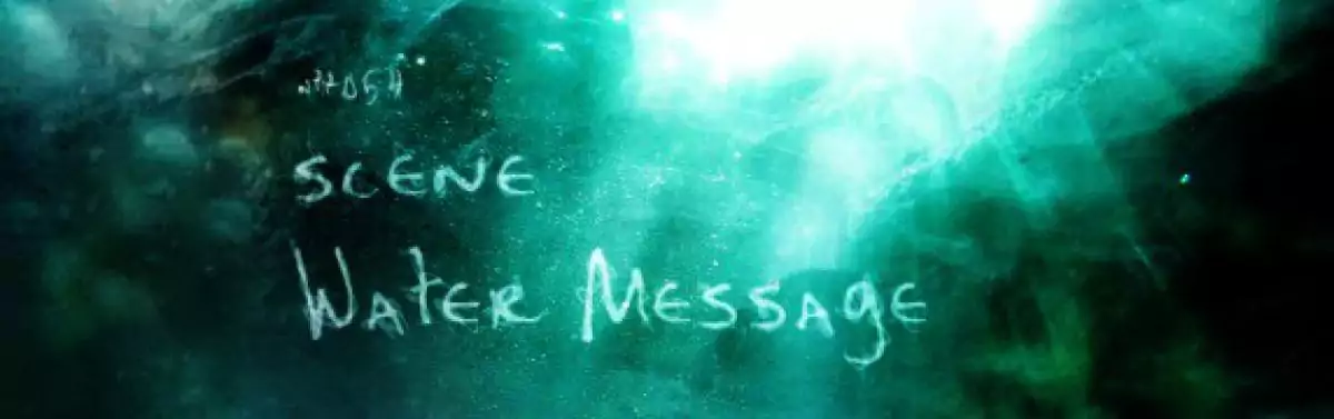 Water Message cover extract