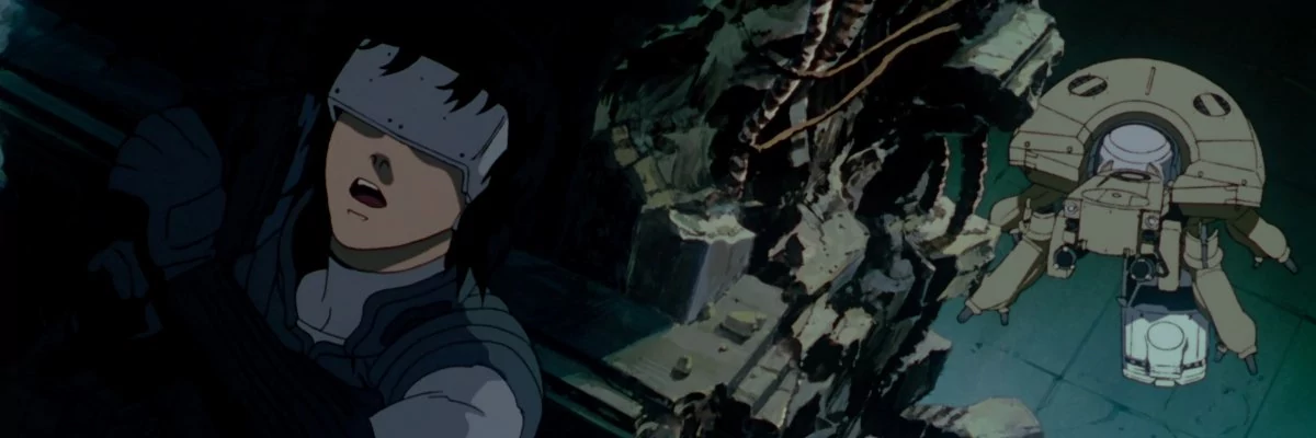 screen capture of Ghost in the Shell [Kokaku Kidotai]