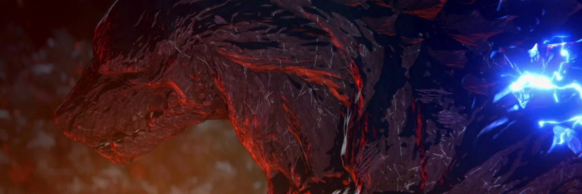 screen capture of Godzilla: Monster Planet [Gojira: Kaiju Wakusei]