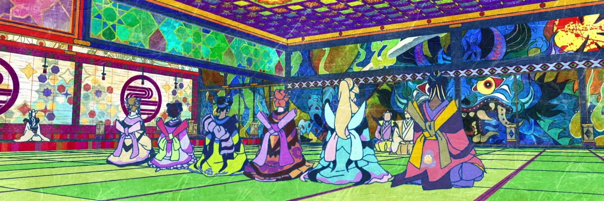 screencap of Mononoke Movie: Chapter II - The Ashes of Rage [Mononoke Movie 2: Hinezumi]