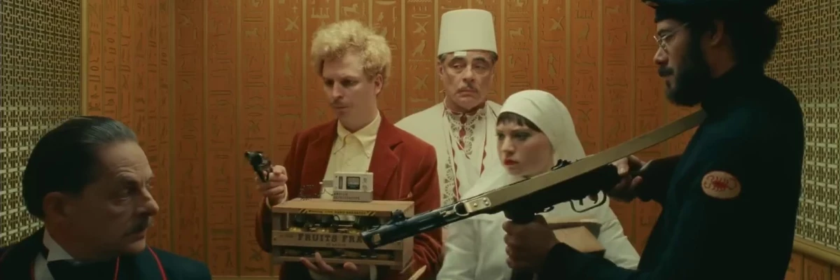 screencap of The Phoenician Scheme