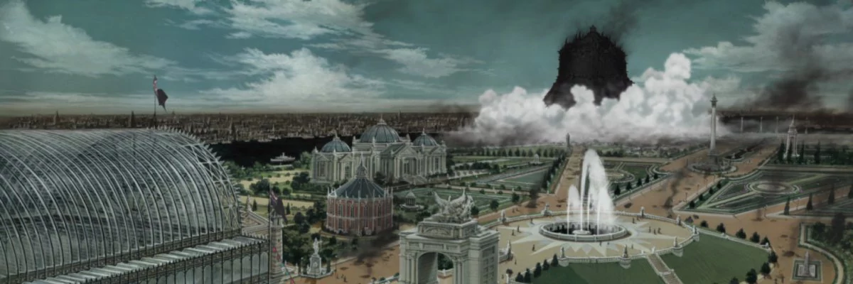 screen capture of Steamboy