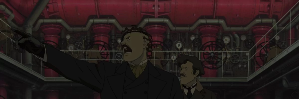 screen capture of Steamboy