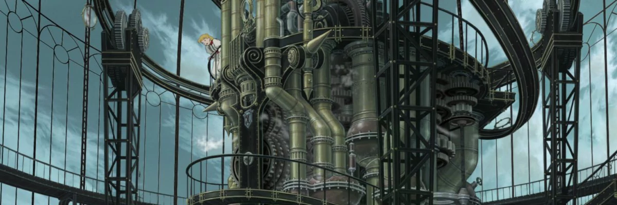 screen capture of Steamboy