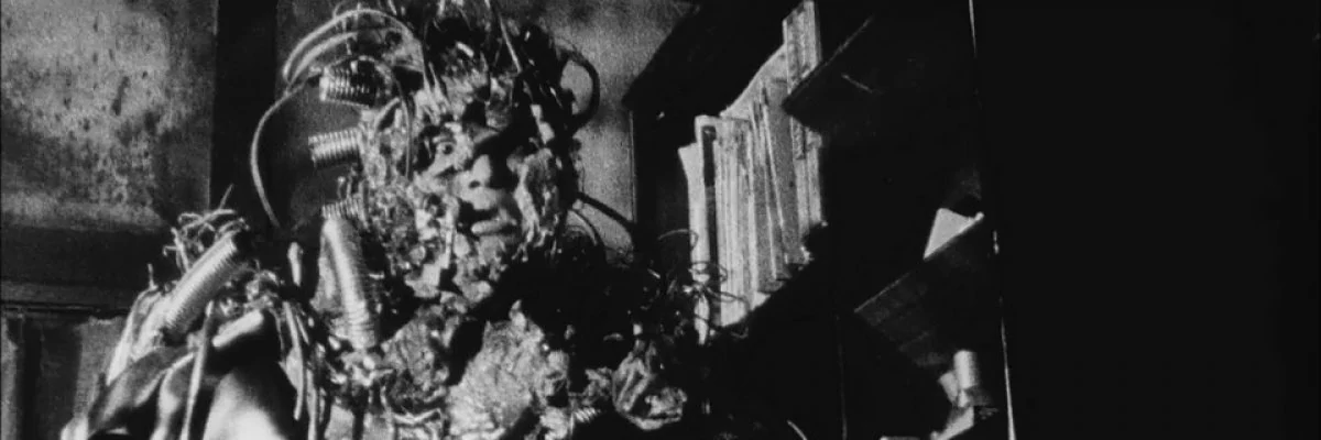 screen capture of Tetsuo: The Iron Man