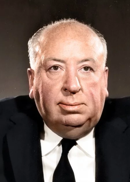 Alfred Hitchcock portrait