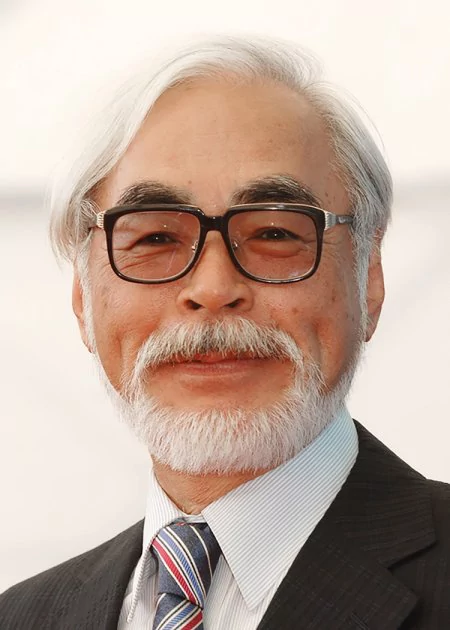 Hayao Miyazaki portrait