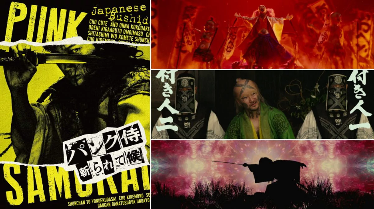 Punk Samurai Slash Down moodboard