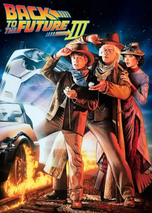 Back to the Future Part III poster