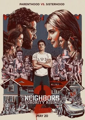 Bad Neighbours 2: Sorority Rising poster