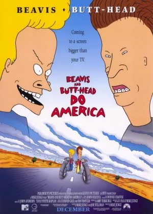 Beavis and Butt-Head Do America poster