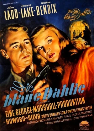 The Blue Dahlia poster