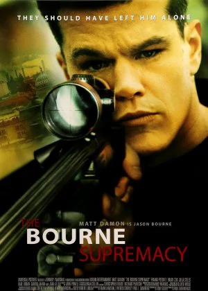 The Bourne Supremacy poster