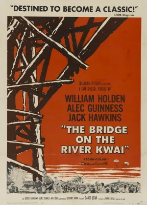 The Bridge on the River Kwai poster