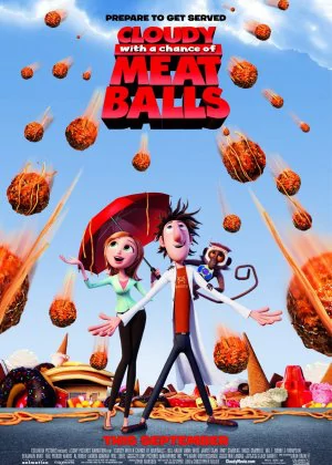 Cloudy with a Chance of Meatballs poster