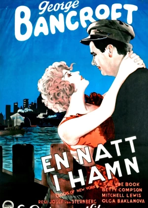 The Docks of New York poster