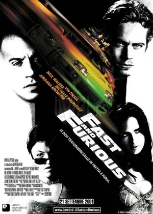 The Fast and the Furious poster