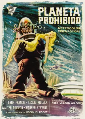 Forbidden Planet poster