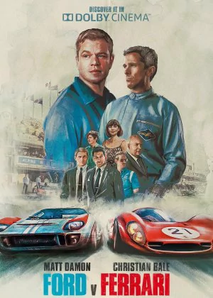 Ford v Ferrari poster