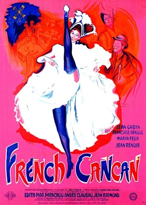 French Cancan poster