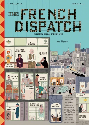 The French Dispatch poster