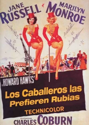 Gentlemen Prefer Blondes poster