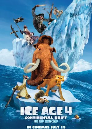 Ice Age 4: Continental Drift poster