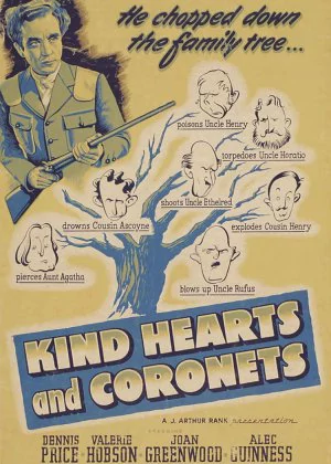 Kind Hearts and Coronets poster