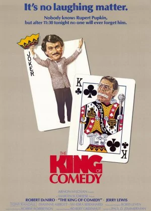 The King of Comedy poster