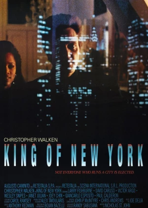 King of New York poster