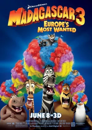 Madagascar 3: Europe's Most Wanted poster