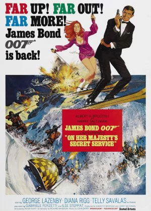 On Her Majesty's Secret Service poster