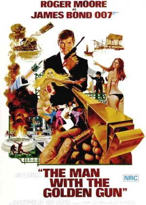 The Man with the Golden Gun poster