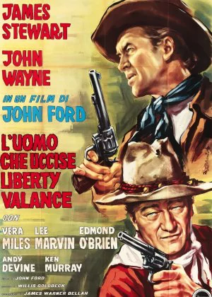 The Man Who Shot Liberty Valance poster