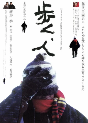 Man Walking on Snow poster