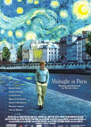 Midnight in Paris poster