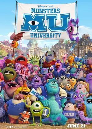 Monsters University poster