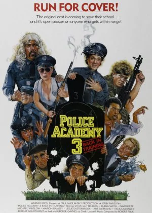 Police Academy 3: Back in Training poster