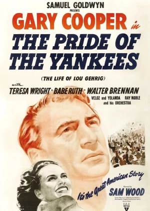 The Pride of the Yankees poster