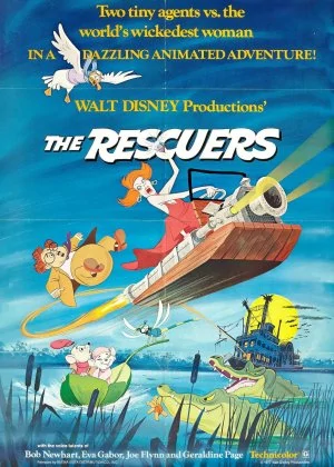 The Rescuers poster