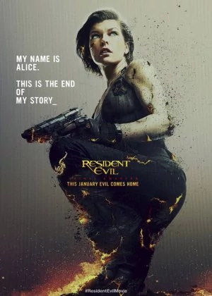 Resident Evil: The Final Chapter poster