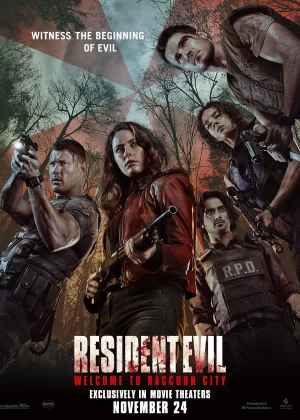 Resident Evil: Welcome to Raccoon City poster