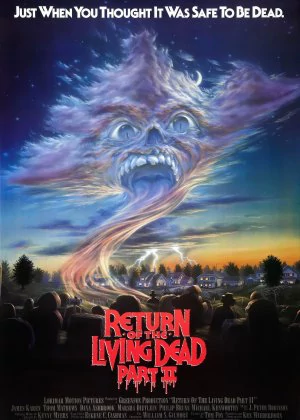 Return of the Living Dead Part II poster