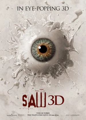 Saw 3D poster