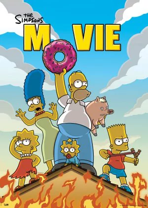 The Simpsons Movie poster