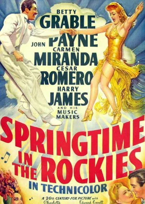 Springtime in the Rockies poster