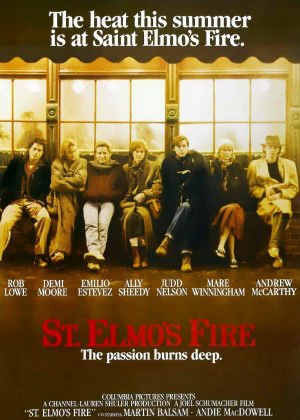 St. Elmo's Fire poster