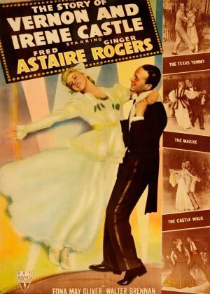 Story of Vernon and Irene Castle, The poster