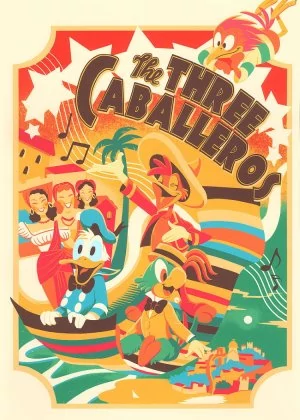 The Three Caballeros poster