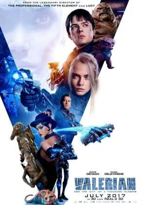 Valerian and the City of a Thousand Planets poster